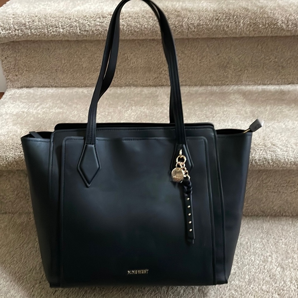 Black handbag